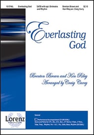 Everlasting God SATB choral sheet music cover Thumbnail